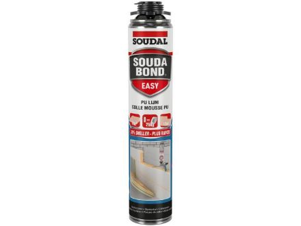 Soudal 161094 Soundabond Easy Gun Grade Fast Fix Heavy Duty PU Adhesive DuraValve Orange 750ml eaasisd-161094