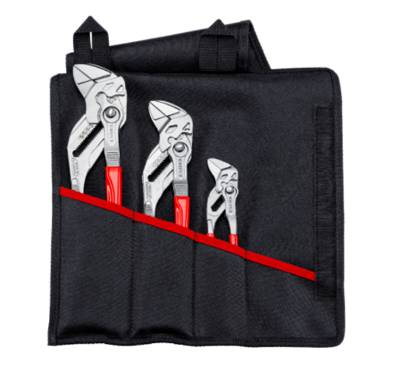 Knipex 00 19 55 S7 Set of Pliers Wrenches 1 x 87 01 150, 1 x 87 01 250, 1 x 87 01 300  330 mm  EHTPLKX-001955S7
