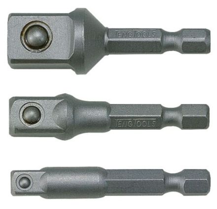 TENGTOOL 1/4'' HEX x 1/4'' SQ TEC ADAPTOR ACCSDA1414     EHTSKTT-ACCS1414