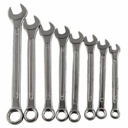 Falcom 8Pce Combination Spanner Set 8,9,10,11,13,14,17 & 19mm   EHTSPFL-8PC
