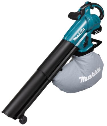 Makita DUB187Z 18V Brushless Blower/Vacuum, 25L Bag, Max Air Volume 6.1m3/min, Mulching Function, No Load Speed 9000-13500rpm, 4.0kg Bare Unit  PMKVCCD-DUB187Z