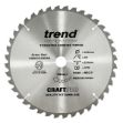 Show details for Trend CRAFT SAW BLADE 300MM X 48T X 30MM Picture of Trend CRAFT SAW BLADE 300MM X 48T X 30MM