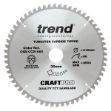 Show details for Trend Craft saw blade crosscut 216mm x 60 teeth x 30mm Picture of Trend Craft saw blade crosscut 216mm x 60 teeth x 30mm