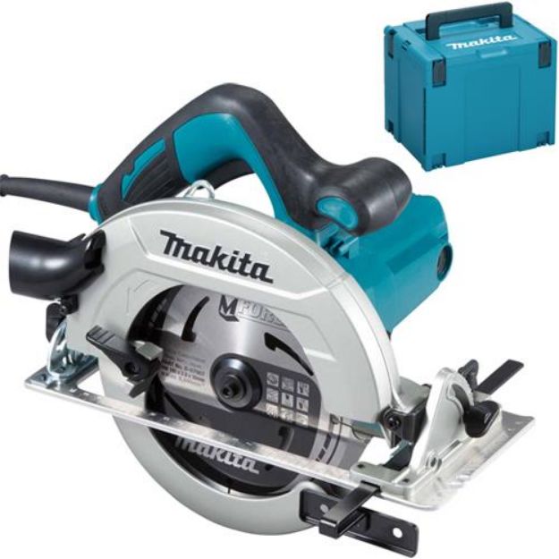 Picture of Makita HS7611J 220v 1600w 190mm Circular Saw 5500rpm 65mm Depth Cut 190x30mm Blade 3.9kg