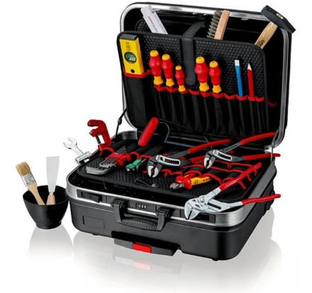 Show details for Knipex 00 21 06 HK S Tool Case BIG Basic Move Plumbing 31 parts  515 mm  EHTTBKX-002106HKS