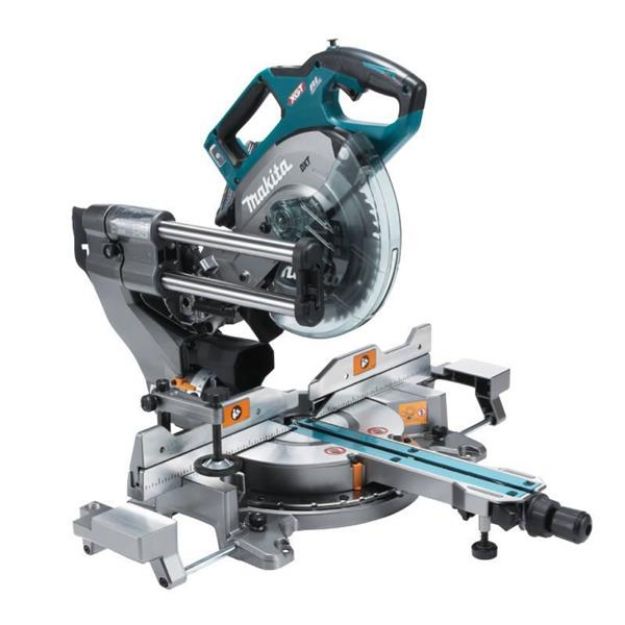 Picture of Makita LS002GZ01 40v AWS XGT 81/2" 216mm Slide Compound Mitre Saw 4800rpm Cutting Capacity 312x70mm 17kg Bare Unit 