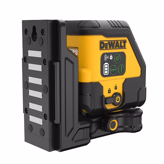Picture of DEWALT DCLE14201GB USB Compact Cross Line Green Beam Laser (30m or 100m when used with a detector) 