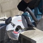 Picture of Bosch Cutoff Saw GCS18V-230 (Bare tool, Carton ) Cordless 06013B0000 + Free 5.5ah Starter Set Worth €279 (Ploughing Special Offer Price)