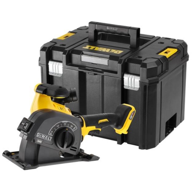 Picture of Dewalt DCG200NT 54V XR Flexvolt Wall Chaser 5'' 125mm Bare Unit C/W T-stak Box ***