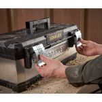 Picture of STANLEY 1-95-619 23" FATMAX GALVANISED METAL TOOLBOX