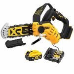 Picture of Dewalt DCMPS520P1 18V XR Brushless Pruning Saw 20cm Bar C/W 1 x 5.0ah Li-ion Battery & Charger
