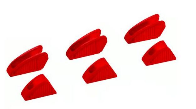 Picture of Knipex 86 09 180 V01 3 pairs of plastic jaws for all 86 XX 180 models (models from 2019)  