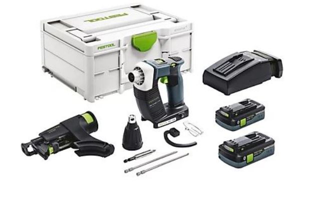 Picture of FESTOOL 577204 Cordless construction screwdriver DWC 18-2500 2 X 4,0 I-Plus inc. FREE bits (PROMO) 