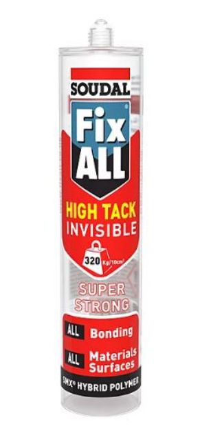 Picture of Soudal Fix All High Tack Invisible Duopack 2x290ml