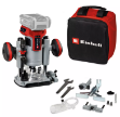 Picture of Einhell 4350410 TP-RO 18 Set Li BL-Solo PXC 18V Professional Cordless Palm / Trim Router & Router Set, Body Only