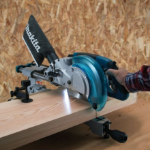 Picture of Makita LS0815FLN 110v 1400w 81/2'' 216mm Mitre Saw Sliding Compound Mitre Saw 5000rpm 305x65mm Cutting Depth 216x30mm Blade  14.1kg