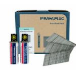 Picture of Rawlplug Brads Angled Galv 32mm 2000 Per Box with gas