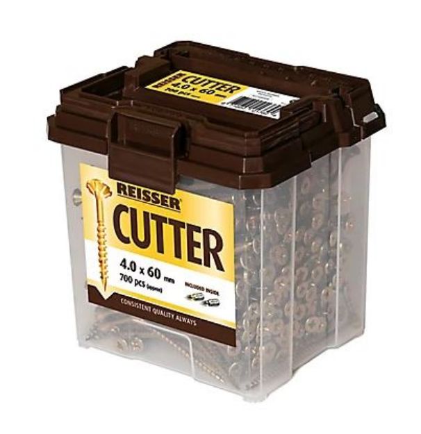Picture of Reisser 04.0MM X 60MM Chipboard Screws 700 TUB