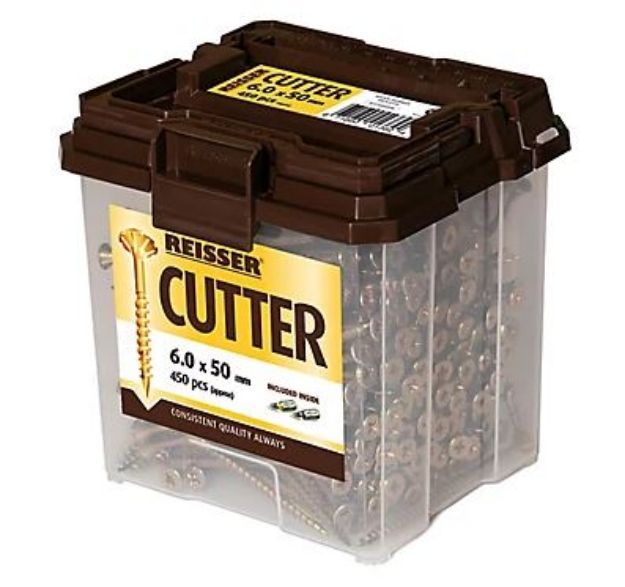 Picture of Reisser 06.0MM X 50MM Chipboard Screws 450 TUB
