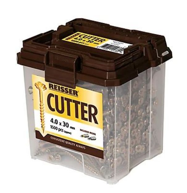 Picture of Reisser 04.0MM X 30MM Chipboard Screws 1500 TUB