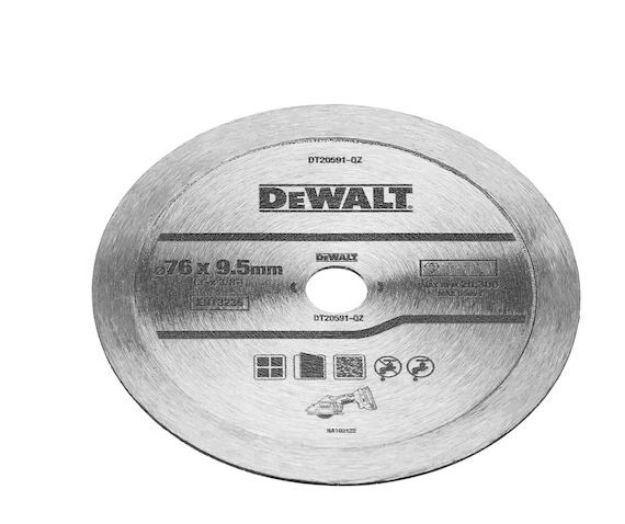 Picture of Dewalt DT20591 76mm Diamond Continous Tile Blade 