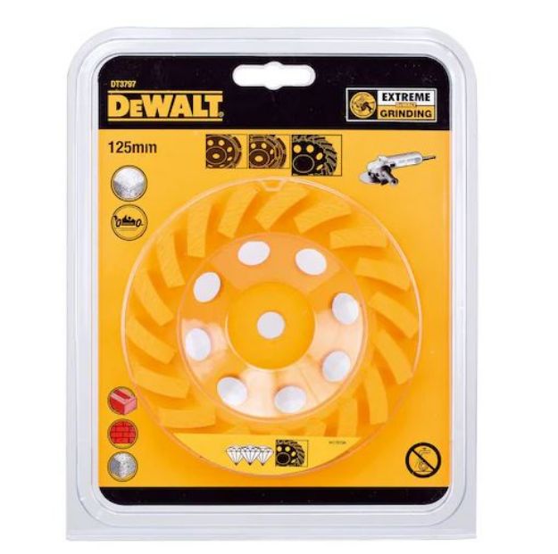 Picture of Dewalt DT3797 5'' 125mm Diamond Blade Turbo Grinding Cup