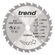 Picture of Trend CRAFT SAW BLADE 165MM X 24T X 15.88MM (For Trend & Milwaukee Circular Saws)