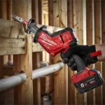 Picture of Milwaukee M18FHZ-0 M18 Brushless Powerstate Compact Reciprocating Saw (Hackzall) 0-3000spm 2.6kg Bare Unit In Cardboard Box