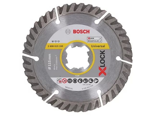 Picture of Bosch 115mm 4 1/2'' X Lock General Purpose Diamond Blade 