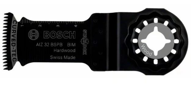 Picture of Bosch AIZ 32 bspb-bim Starlock Blade Hardwood Curved Tec 