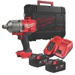Picture of Milwaukee M18ONEFHIWF34-502X  3/4" 4 Speed High Torque Impact Wrench 1627nm Max Bolt M33 3.5kg C/W 2 x 5.0Ah Li-ion batteries & Fast Charger In Case