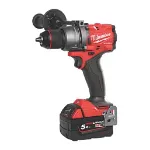 Picture of Milwaukee M18FPD3-502 M18 Gen 4 Brushless 2 Speed Combi Drill 158nm 0-2100rpm 2.2kg C/W 2 x 5.0Ah Li-ion Batteries & Charger In Box  