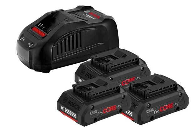Picture of Bosch Starter Set Includes x 3 4.0Ah Procore Batteries & GAL Charger