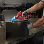 Picture of Milwaukee M18BMS20-0 18v Metal Shears Cut Capacity: 2.0mm Mild Steel,3.2mm Aluminium, 0-2500rpm, 2.3kg Bare Unit 
