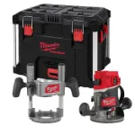 Picture of Milwaukee M18FR12KIT-0P 1/2" Fuel Plunge Router With Sub-Base & Plunge Base 12000-25000rpm 60mm Plunge Capacity 4.1kg Bare Unit in Packout