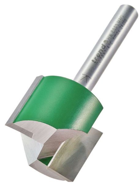 Picture of TREND C033 1/4 SHANK  2 FLUTE STRAIGHT CUTTER