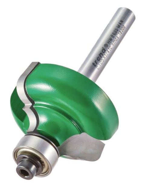 Picture of TREND C105 1/4 SHANK BROKEN OGEE CUTTER