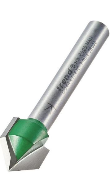 Picture of Trend Chamfer V groove cutter angle 45 degrees