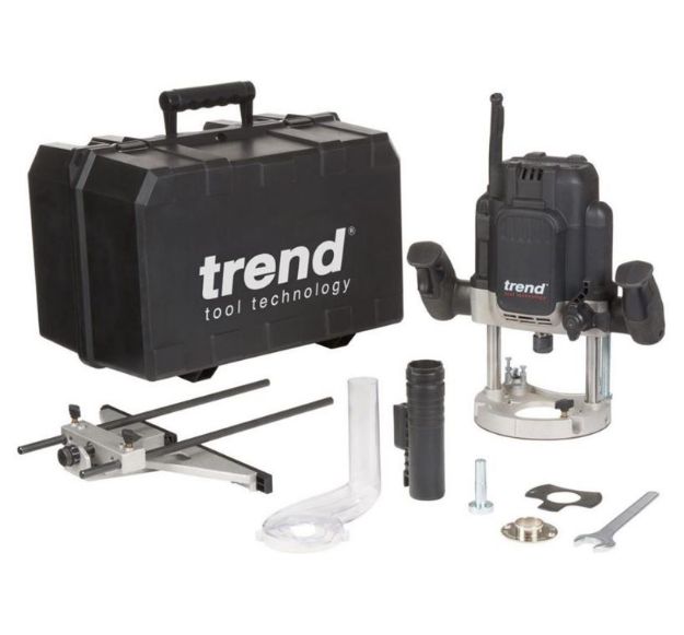 Picture of Trend T12 EK 220V 1/2" Variable Speed Plunge Router