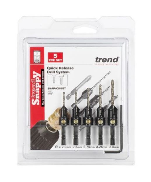 Picture of Trend Snappy 5 Piece Countersink Set