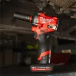 Picture of Milwaukee M12FCIW38G3-502X M12 3/8″ 4 Speed GEN 3 Stubby Impact Wrench 542nm Max Bolt M16 1.5kg C/W 2 x 5.0Ah Li-ion Batteries & Charger in Box