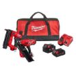 Picture of Milwaukee M18FPP2AR-522B M18 2pc Combo Nailer Kit Includes M18FFN 34° Framing Nailer 50-90mm 5.1kg & M18FN16GA 16g Angled Finish Nailer 32-64mm 3.3kg C/W 1 x 5.0Ah & 1 x 2.0Ah Batteries & Charger In Kit Bag 