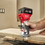 Picture of Milwaukee M18FTR-0X 1/4" Fuel Trimmer Router 10000-31000rpm 50mm Plunge Capacity 2.1kg Bare Unit in Kitbox