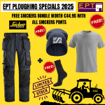Picture of Snickers 6251 Allround Stretch Loose Fit Holster Pocket Pants + Get a FREE Snickers bundle worth €44.95 with all Snickers pants! (Please type T-Shirt size in the order note at the checkout page.) (Ploughing Special Offer Price)