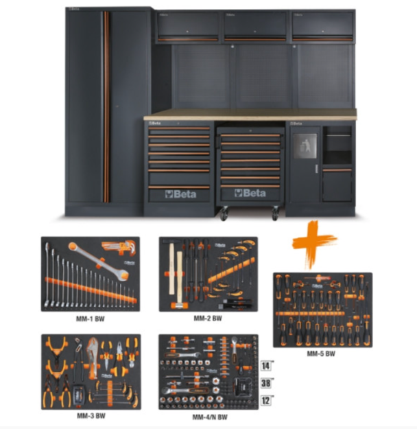 Picture of BETA C45PRO2.0X/268-C45PRO CABINET C/W 268 TOOLS
