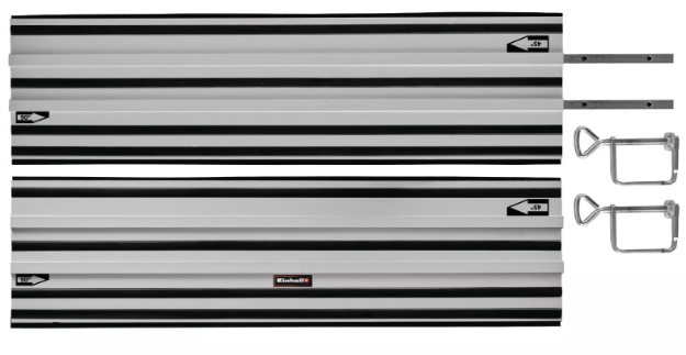 Picture of Einhell Plunge Saw Rail Kit Includes 2 x 1000mm Guide Rails & Joining Bars