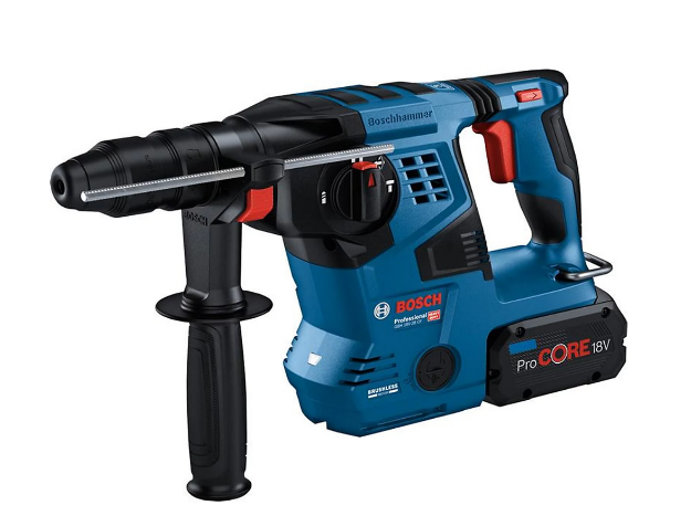 Picture of Bosch GBH 18V-28 CF (2x ProCORE18V 5.5Ah, GAL 1880 CV, L-BOXX) BRUSHLESS 18V SDS-Plus Cordless 0611921075