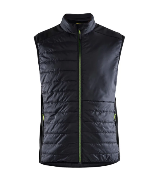 Picture of BLAKLADER 3863 LINED BODYWARMER HI VIS