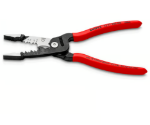 Picture of Knipex 13 71 200 ME WireStripper Multifunction Electrician Pliers metric version plastic coated black atramentized polished flat jaws 200 mm  