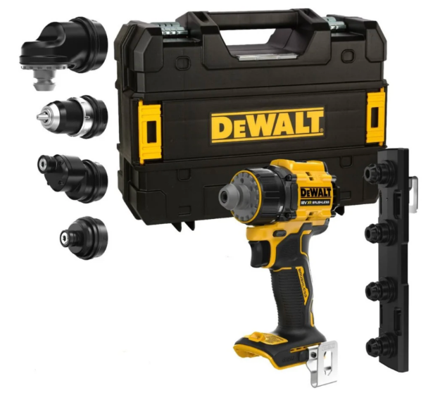 Picture of Dewalt DCD803NT 18V XR Brushless 4 x Multi-Head Drill Driver Bare Unit In T-Stak Box